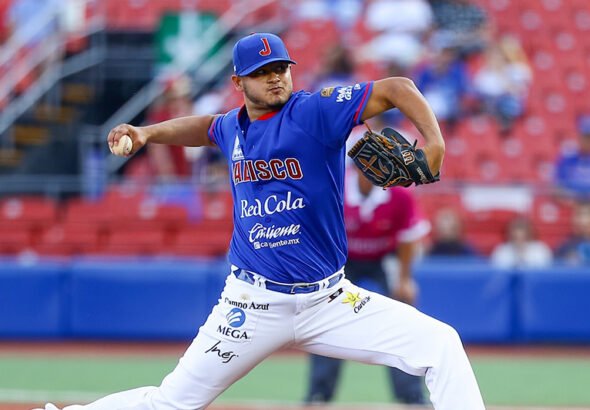 Axel Muñoz, el joven lanzador que debutó con los Charros de Jalisco