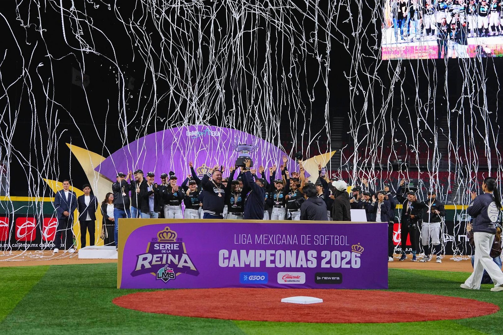 Sultanes Femenil Campeonas de la liga mexicana de softball 2026